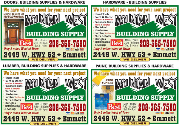 Photo of Mountain West Building Supply Photo of Mountain West Building Supply
